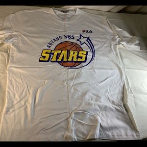 Vintage Anyang Stars SBS Short Sleeved T-shirt. Size: 52 (XL) - Junior Burroughs